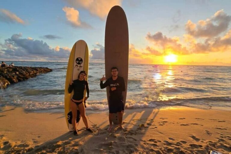 Oahu: Waikiki Beginner Private Surf Lesson- Female Guide - What the Reviews Say