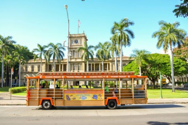 Oahu: Waikiki Trolley Hop-on Hop-off All-Line Pass - The Routes and What They Cover