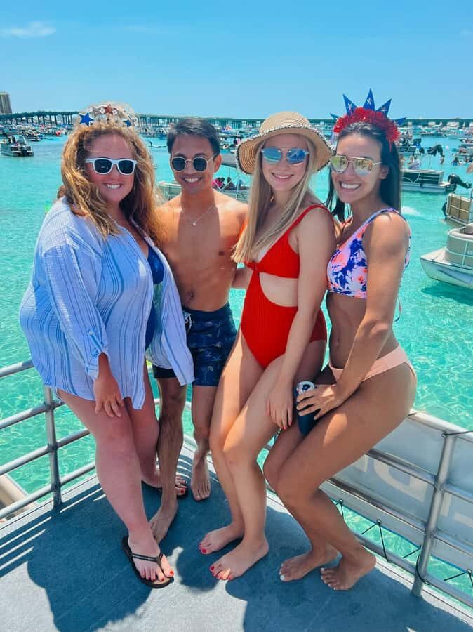 Okaloosa Island: 3 Slides Double Decker Pontoon Boat Rental - How the Booking and Check-in Process Works