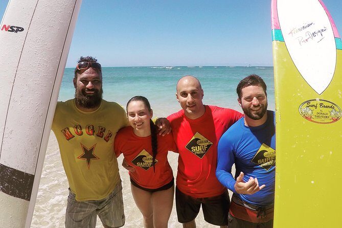 Open Group Surfing Lesson with Waikiki Courtesy Shuttle - What the Reviews Say