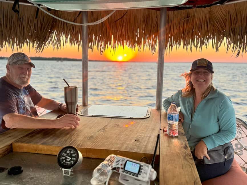 Panama City Beach: 90 Minute Sunset Tiki Boat Tour - The Real Experience from Travelers