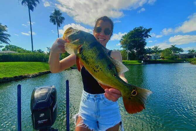 Peacock Bass Fishing Trip near Miami South Beach - What You Can Expect During the Trip