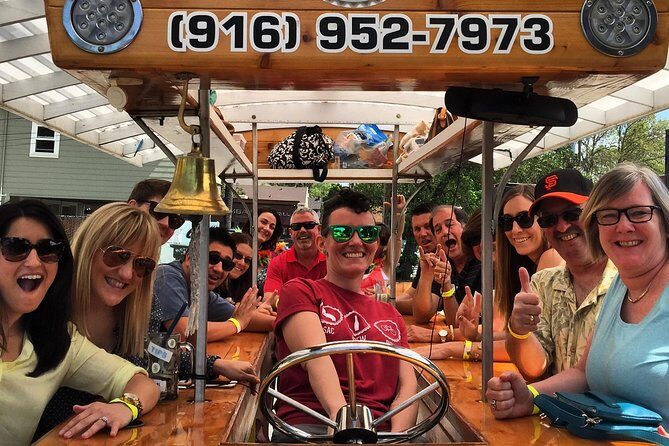 Pedal, Drink, and Bar hop through Sacramento on a 15 seat Beer Bike - Who Is This Tour Best For?