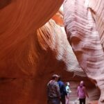 Peek-A-Boo Slot Canyon Tour UTV Adventure (Private) - Walking into Peek-A-Boo Slot Canyon