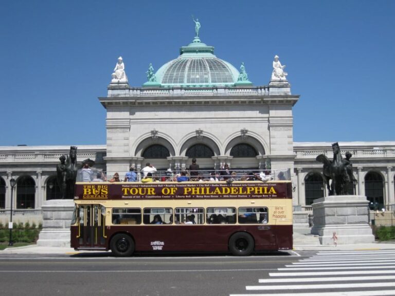 Philadelphia: Double-Decker Sightseeing Bus Tour - Who Will Benefit Most from This Tour?