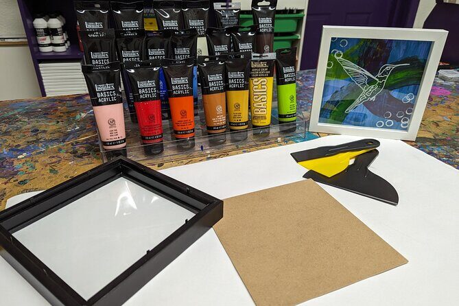 Play with Paint Wildlife Shadow Box Art Class in Estes Park - The Experience: A Closer Look