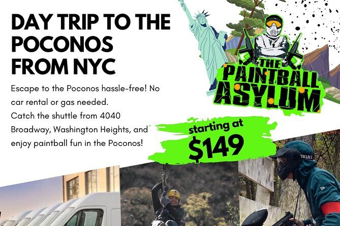 Pocono Paintball Day Trip from NYC - Who Is This Tour Best For?