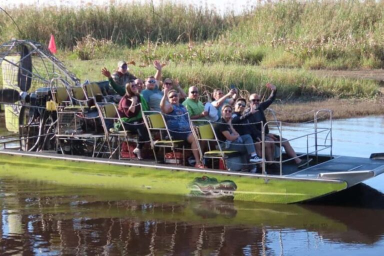 Port Canaveral: Airboat Wildlife Tour with Gator Encounter - The Experience: What to Expect on This Airboat Tour