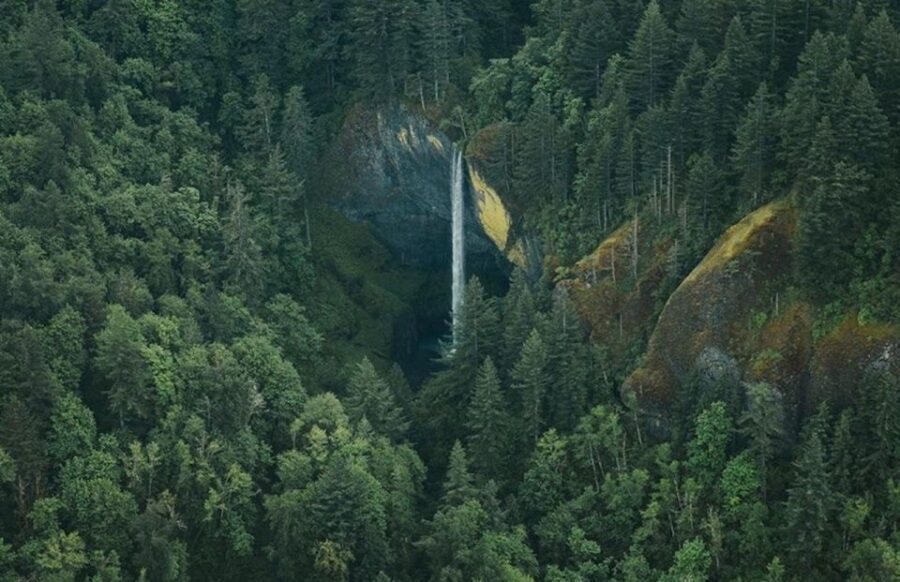 Portland: Columbia Gorge Waterfalls Scenic Air Tour - The Experience in Detail