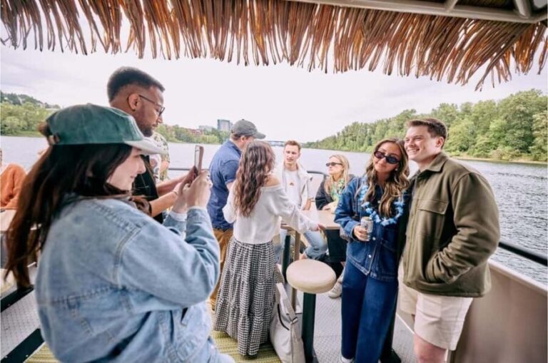 Portland Happy Hour & City Lights Cruises - Tiki Boat Party - FAQs