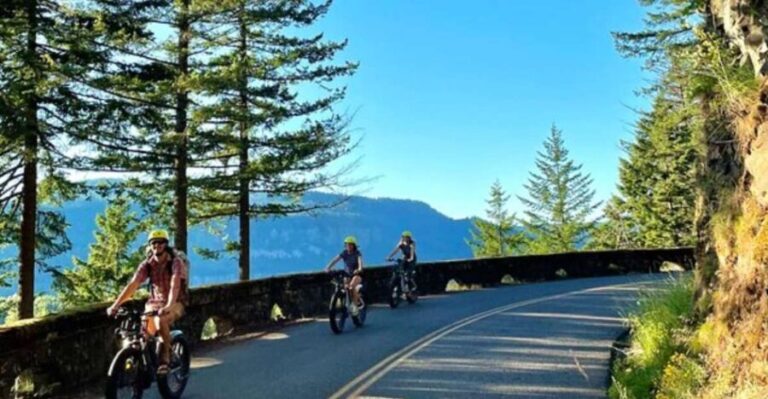 Portland: Multnomah Falls E-Bike Tour in the Columbia Gorge - An Overview of the Experience