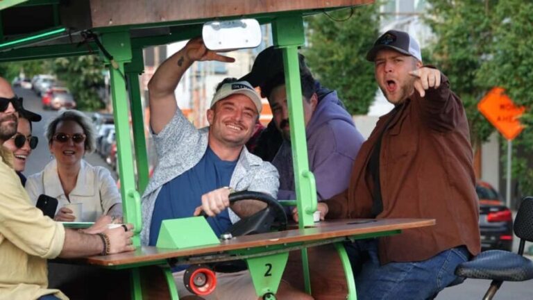 Portland: Private or Shared Party Bike Pub Crawl - The Pedal, Party, and Portland Vibe