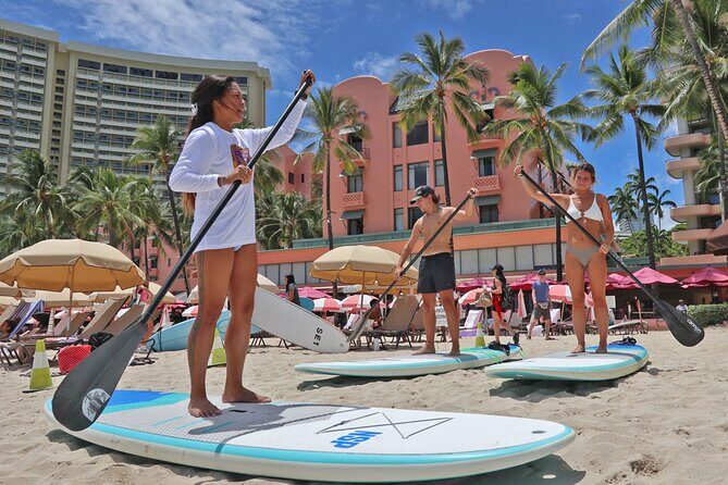 Private Group SUP Trio by Waikiki Beachboys at the Royal - Who Should Consider This Tour?