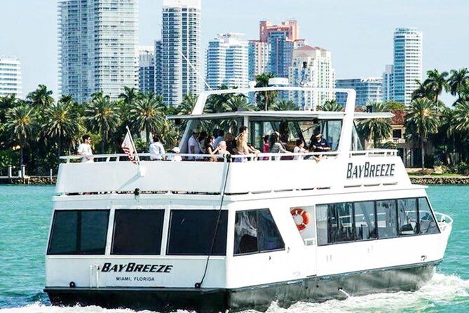 Private Miami City Tour and Shared Boat Tour Combo - The Boat Tour: A New Perspective