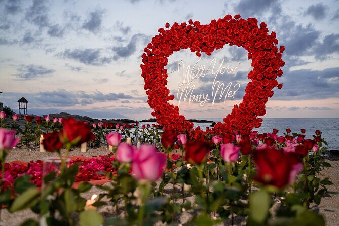 Private Photoshoot Giant Heart with Roses - The Setup: What to Expect from the Tour