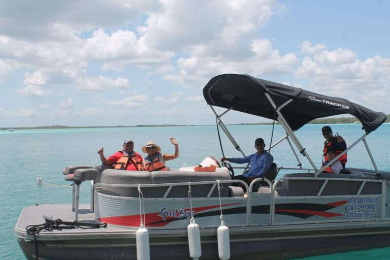 Private pontoon tour in the seven colors Bacalar lagoon - What Travelers Say