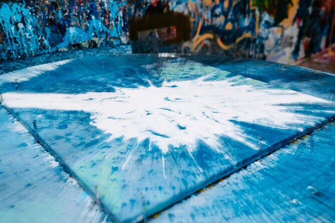 Private Shooting and Spinning DIY Painting Class in New York - The Creative Process in Detail