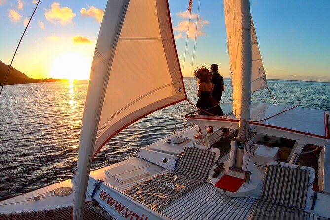PRIVATE Sunset Cruise : Moorea Sailing on a Catamaran named Taboo - What to Expect from the Sunset Catamaran Cruise