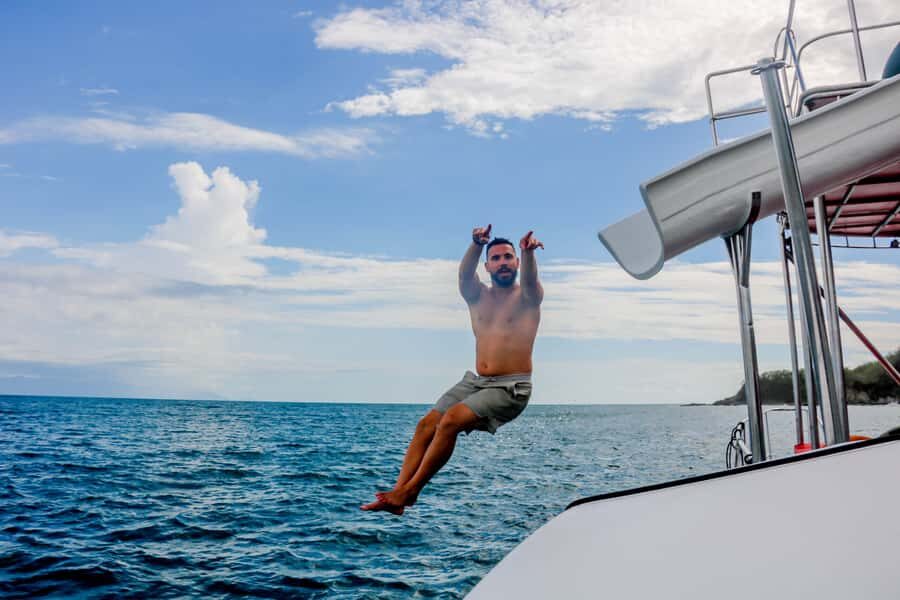 Private Yacht Charter Chica Fun 1 Waterslides all inclusive - What the Experience Looks Like