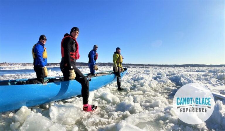 Quebec City: Ice Canoeing with Hot Chocolate & Sauna - How the Tour Is Organized