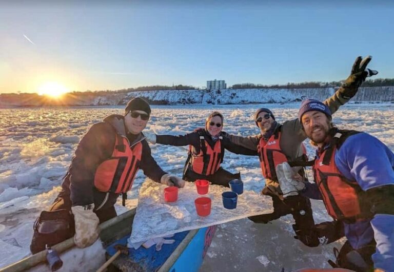 Quebec City: Sunset Ice Canoe Experience with Sauna - What the Reviews Say