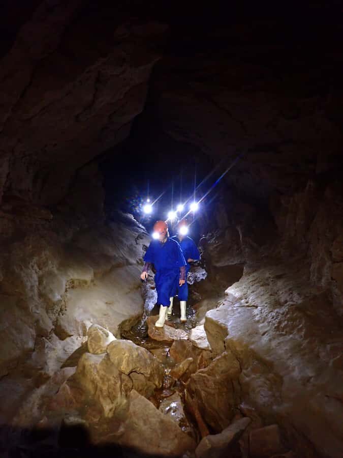 Raglan: Guided Cave Adventure with Glow Worms - The Experience of Wriggling Through the Cave