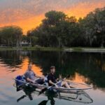 Rainbow Springs: Clear Kayak Sunset & Glow Tour - The Itinerary in Detail