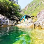 Rappelling, Hiking and Jumping into the water in the Matacanes Canyon - The Guides and Organization