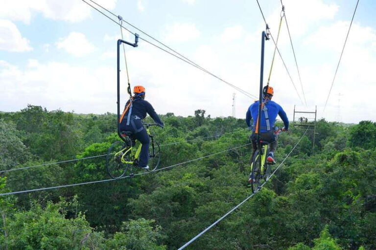 Riviera Maya: Sky Trail, Ziplines, and Bungee Swing - What’s Included and What’s Not