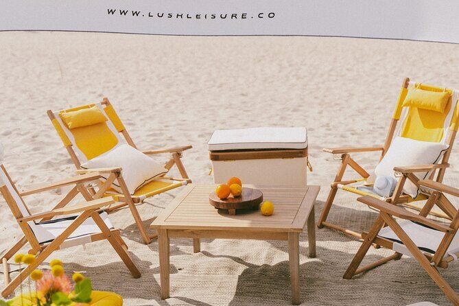 Riviera Suite Private Beach Lounge and Picnic Set Up - Who Will Appreciate This Experience?