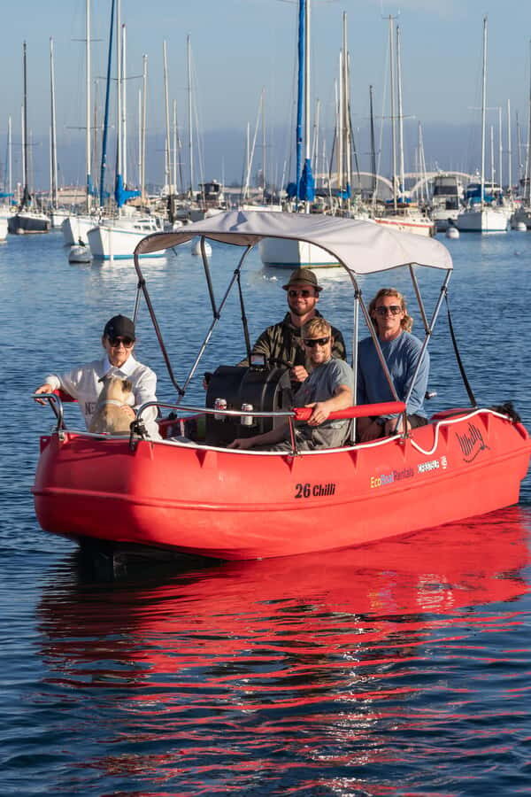 San Diego: Electric Boat Rental with Sunshade - What to Expect on Your Rental