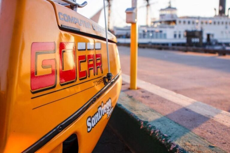 San Diego GoCar Tour: Early Bird Special - The Experience: Whats Included and Whats Not