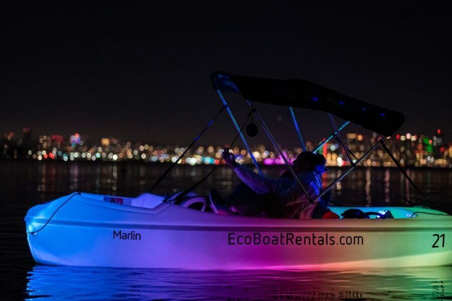 San Diego: Night Date Glow Pedal Boat with Downtown Views - A Closer Look at the Review Feedback