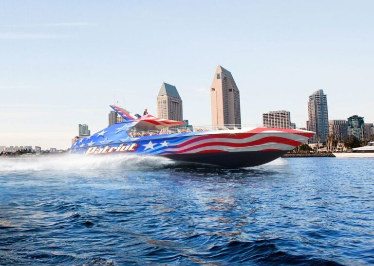 San Diego: Patriot Jet Boat Thrill Ride - Sights and Stops: What Makes This Tour Special?