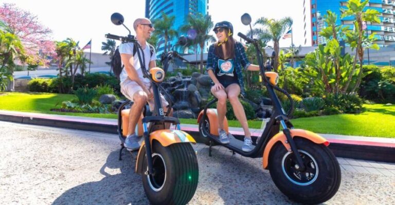 San Diego: Self-Guided Scooter Tour of Downtown & Balboa - How the Tour Works: What to Expect