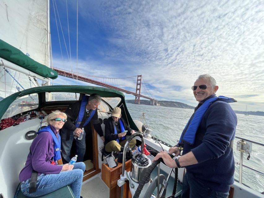 SAN FRANCISCO: (2hr) PRIVATE Sailing Experience 6 Guests - What to Expect Along the Route