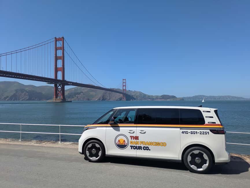 San Francisco City Tour in New EV Volkswagen Van - The Itinerary: What Youll See