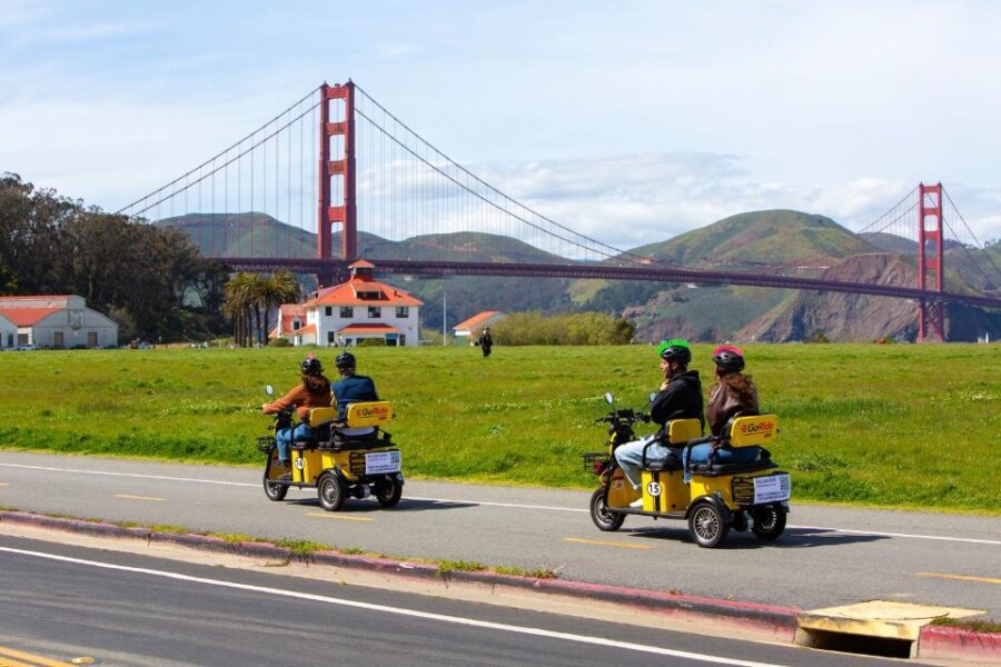 San Francisco: Electric Scooter Rental with GPS Storytelling - What It Means for You