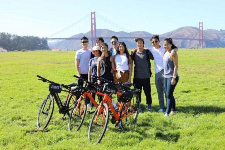 San Francisco: Golden Gate Bridge Guided Bike or eBike Tour - The Ride and Stops in Detail