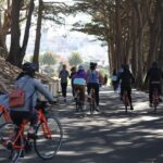 San Francisco: Golden Gate Park Bike or eBike Rental w/ map - Riding Towards the Golden Gate Bridge