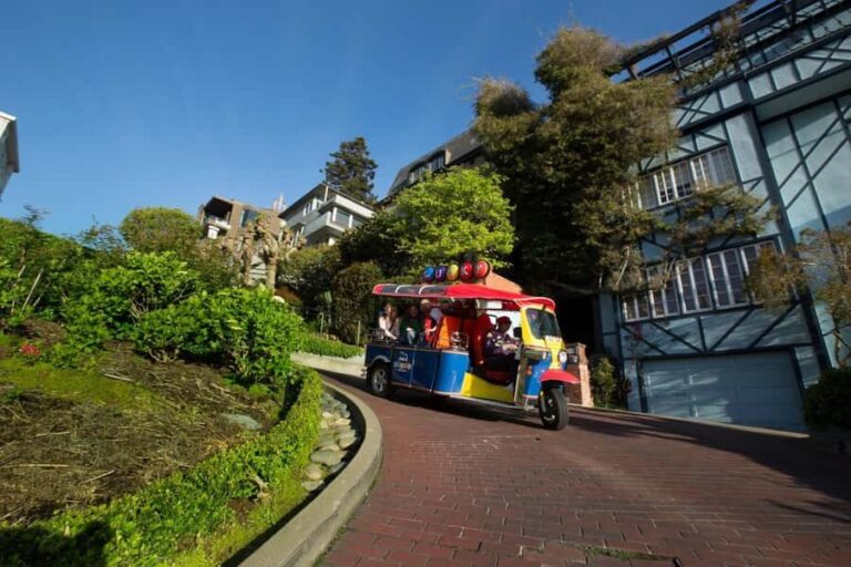 San Francisco: Private Alcatraz & City Tour Combo - What to Expect on the Tuk Tuk Tour