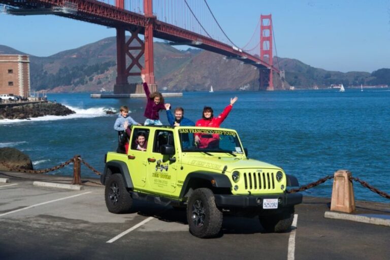 San Francisco: Private City Highlights Tour in a Jeep - The Itinerary — Breaking Down the Highlights