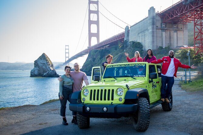 San Francisco Private Group Open Top Jeep Tour - 3 Hour - What the Experience Feels Like