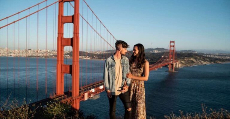 San Francisco: Professional photoshoot at Golden Gate Bridge - The Location and Duration