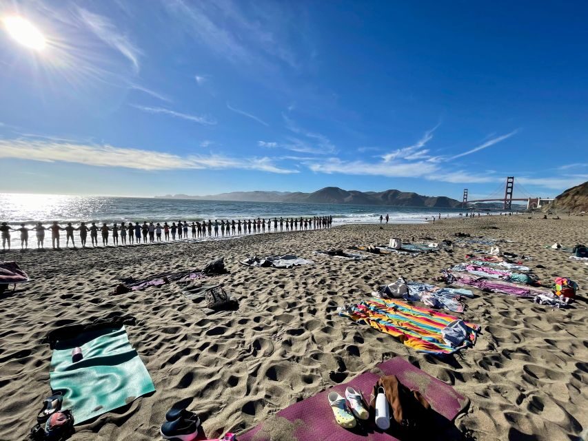 San Francisco: Silent Disco Yoga at Baker Beach - The Itinerary Breakdown: What You’ll Experience