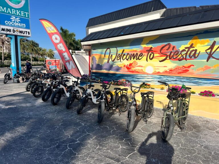 Sarasota: Siesta Key Electric Bike Sunset Tour - Real Feedback from Past Participants