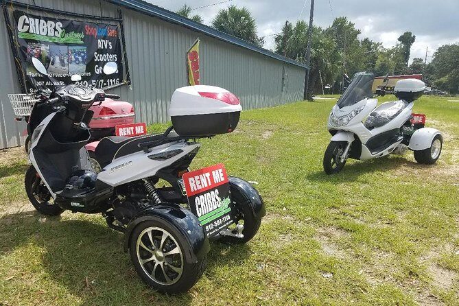 Savannah Scooter and Trike Rental with Helmet - What’s Included and How It Works
