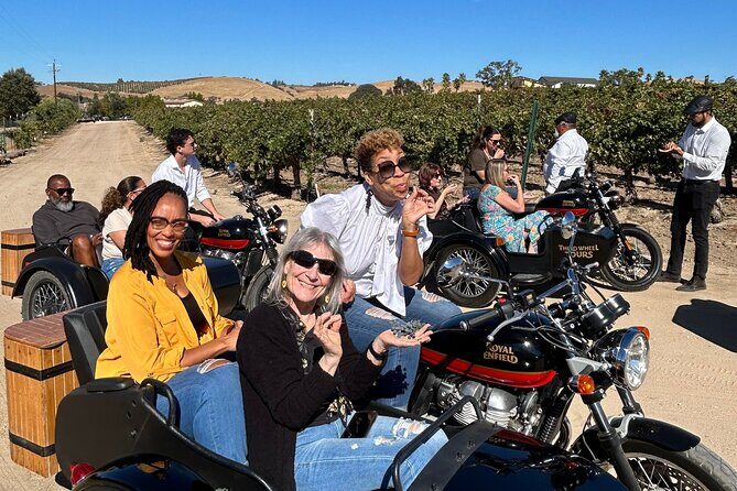 Scenic Sidecar Vineyard Adventure San Luis Obispo - The Experience at Wolff Vineyards