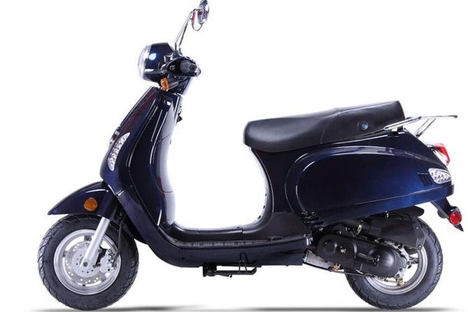 Scooter Rental for 4 Hours plus 1 Hour Free and 2 Passengers Retro "Lucky" 49cc - What to Expect from the Rental