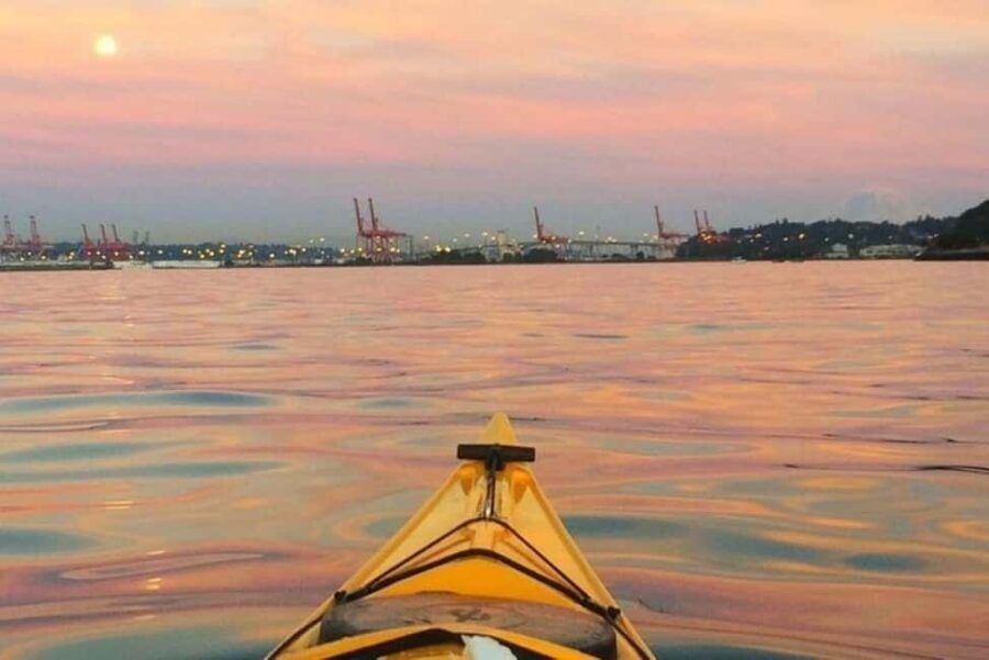 Seattle: West Seattle Sunset Sea Kayak Tour - The Scenic Highlights